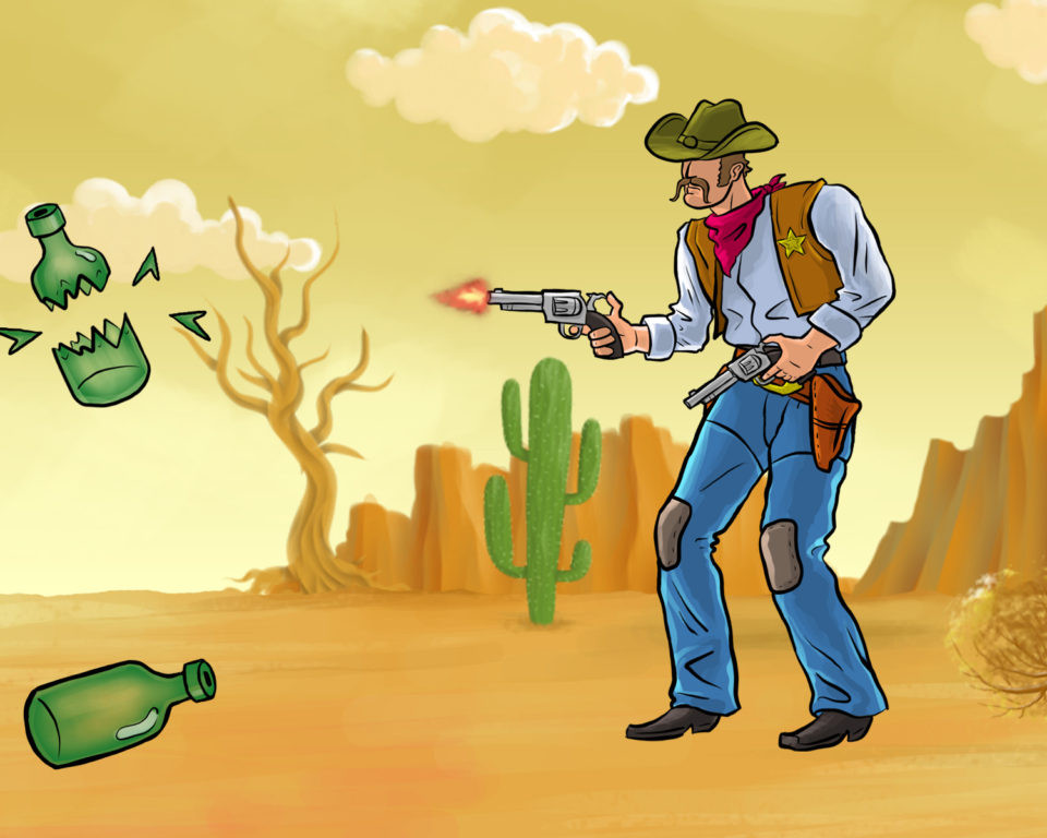Interactive Cowboy Game