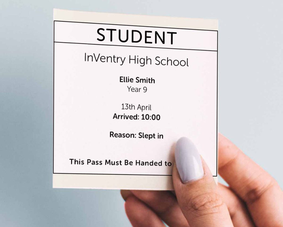 Late Pupil Sign In
