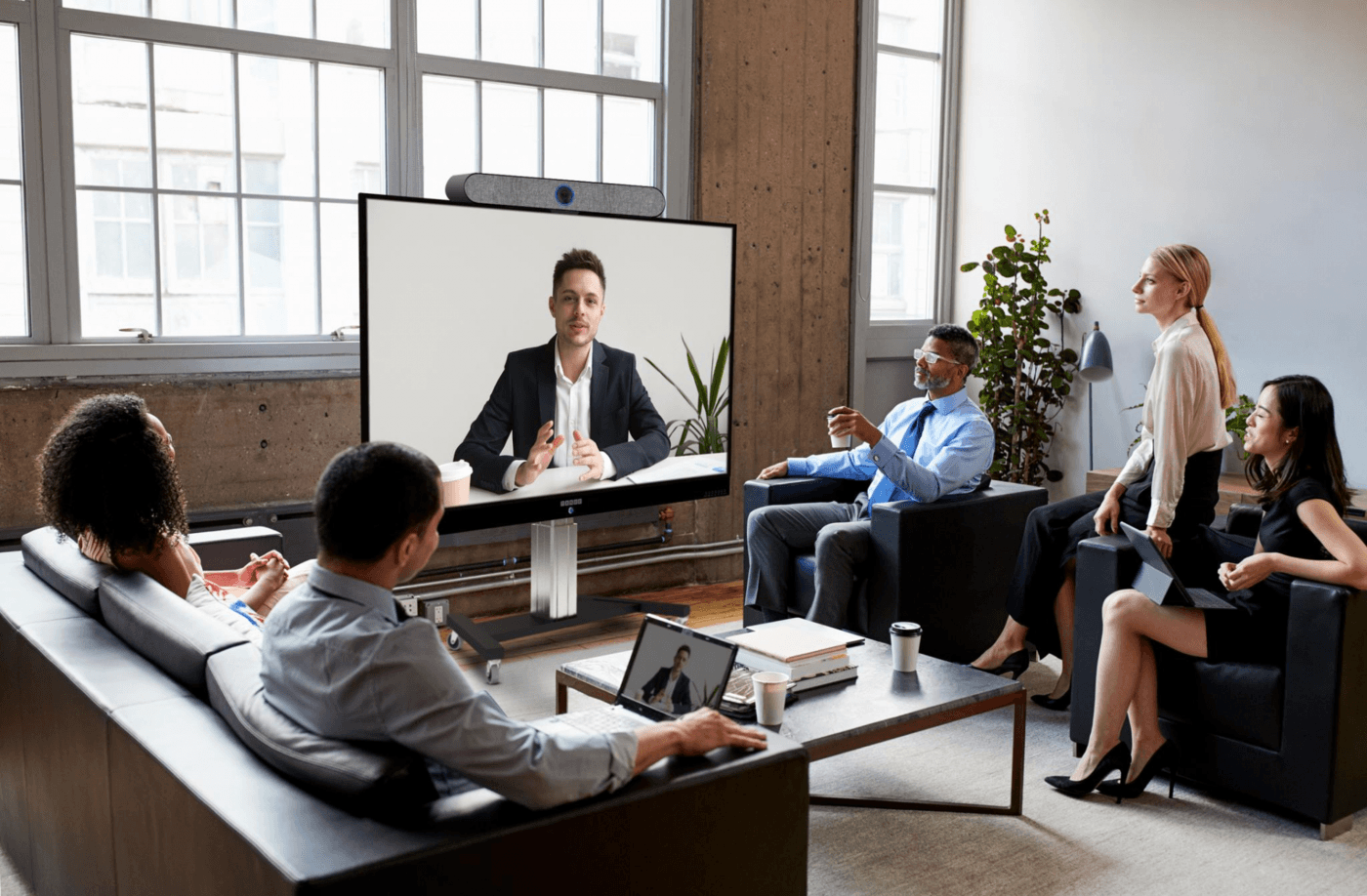 Tango Connect Bar Lifestyle image Video Conferencing Solutions - Tango Evoke Tech