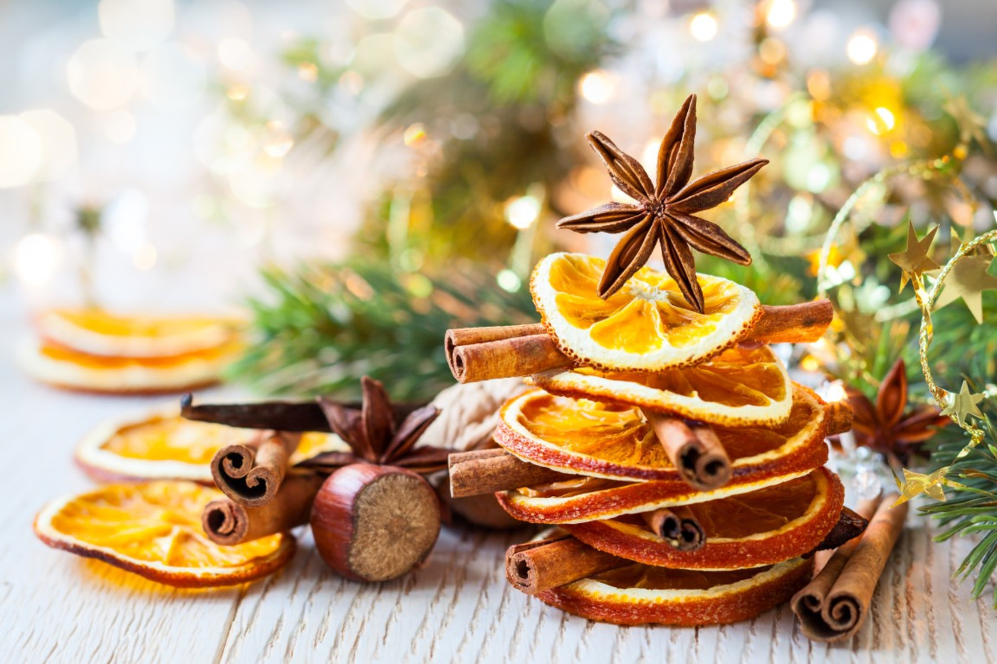 Christmas Fragrances Orange and Cinnamon
